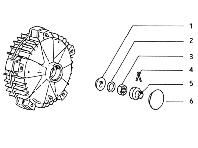 Rear drum fast.